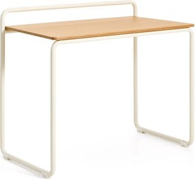 Detský písací stôl s doskou v dekore jaseňového dreva 45x82 cm Tinn – Kave Home