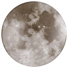 Sivé LED detské stropné svietidlo ø 37 cm Moonika – Trio