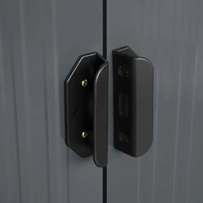 Záhradný domček BestBerg ZDSL-6A / 6,6 m² / 238 x 279 x 203 cm / sivá
