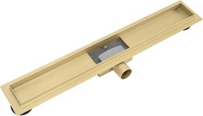 Odtokový žľab REA NEOX 90 cm, zlatý