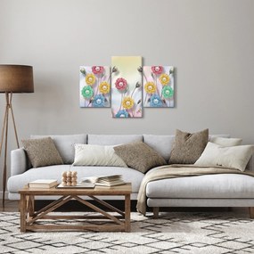 Obraz - Farebná lúka (90x60 cm)