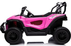 LEAN CARS Elektrické autíčko S618 ružové 4x4