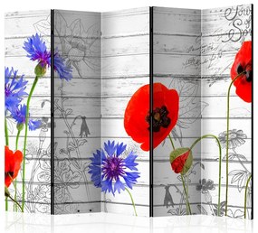 Artgeist Paraván - Wildflowers [Room Dividers]