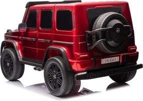 LEAN CARS Mercedes G63 XXL Červená 24V batéria