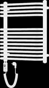 Mexen Apollo, elektrické vykurovacie teleso 660x550 mm+ vykurovacia tyč 600 W, biela, W117-0660-550-2600-20