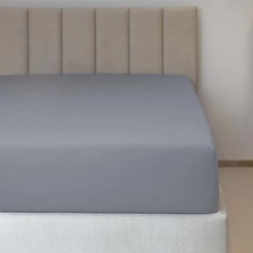 Polášek Jersey plachta s elastanom - Šedá | 140 x 200 cm