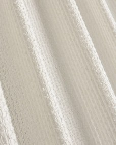 Záves so systémom FLEX (dvojité spony flex) farba produktu biela látka zapletaná
