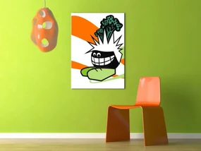 Ručne maľovaný POP Art obraz Funny 50x70 cm
