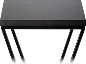 STOJAN NA KVETINÁČ LOFT6 70X24X24 CM ČIERNA