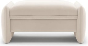 Krémovobiela zamatová podnožka Georgia – Micadoni