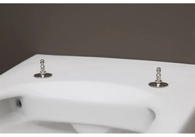 DURAVIT ME by Starck závesné WC Rimless s hlbokým splachovaním, 370 x 570 mm, biela, s povrchom HygieneGlaze, 2529092000