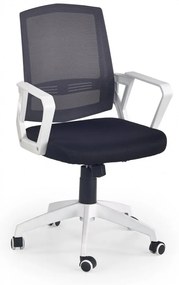 Kancelárska stolička ASCOT – sieťovina, čierna / biela