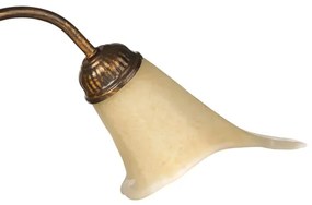 ONLI - Luster na reťazi ALGA 3xE14/6W/230V bronzová