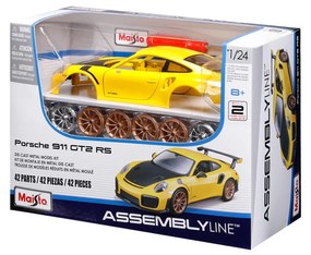 Maisto – Stavebnica – Porsche 911 GT2 RS, žltá, 1:24