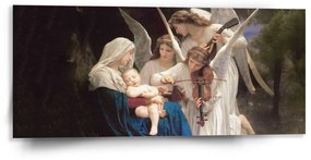Sablio Obraz Panna s anjelmi - William-Adolphe Bouguereau - 110x50 cm