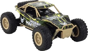 LEAN Toys Diaľkovo ovládané R/C terénne auto 1:24 Hnedé a zelené