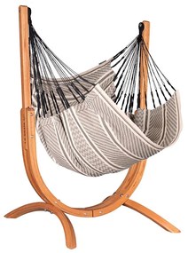 Marimex | Hojdacia sedačka so stojanom La Siesta Udine Organic, zebra | 11640603