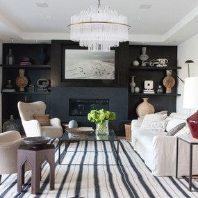 Toolight Toolight, krištáľové závesné svietidlo 8xE14 APP1654-8CP, zlatá lesklá, OSW-01597