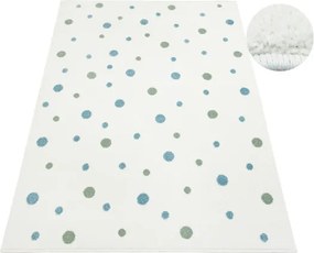 Koberec Lima 9581A krémový / modrý