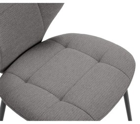 Sivé jedálenské stoličky v súprave 2 ks Maori – Marckeric