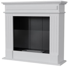 Stojaci biokrb so sklom biely November s vlastnou montážou