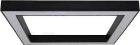 LED stropné svietidlo LED/130W/230V 3000/4000/6500K 100x100 cm čierne