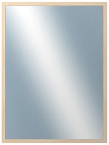 DANTIK - Zrkadlo v rámu, rozmer s rámom 60x80 cm z lišty KASSETTE dub bielený (2861)