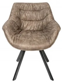 Stolička 38618 Taupe - Sivohnedá - Komfort-nábytok