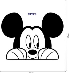 PIPPER. Mickey - nálepka nad vypínač