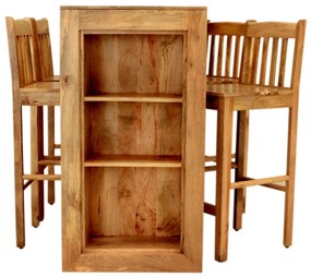furniture-nabytek.cz - Barový jedálenský stôl z mangového dreva 140x110x60