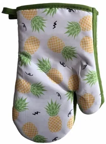 Kuchynská rukavica FRUITS, s ananásom - sada 2ks