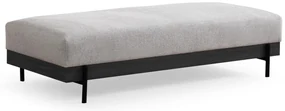 Stolička Eti Black Pouffe Grey