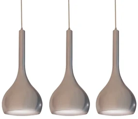 Závesné svietidlo AZZARDO SOUL 3 Pendant chrome AZ1655