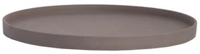 Storefactory Dekoratívna tácka GRIMSHULT Brown 28 cm