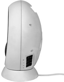 InternetovaZahrada Ventilátorový ohrievač - krb 1500 W - biely