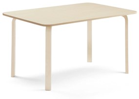 Stôl ELTON, 1800x700x710 mm, laminát - breza, breza
