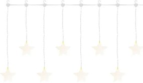 LED Vianočná vonkajšia reťaz 8xLED/5,84m IP44 hviezdy
