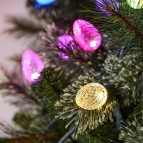 Twinkly TWC9080STP-GEU - LED RGB Vonkajšia vianočná reťaz 80xLED 26,5 m IP44 Wi-Fi