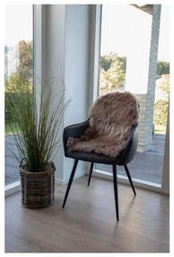Hnedá syntetická kožušina 50x85 cm – House Nordic