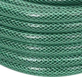 Záhradná hadica so sadou armatúr, zelená 0,5" 50 m, PVC
