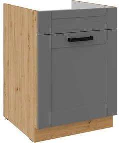 Kuchynská skrinka Luna dustgrey/artisan 60ZL 1S BB