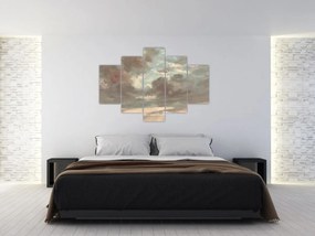 Obraz - John Constable, Cloud Study Stormy Sunset, reprodukcia (150x105 cm)