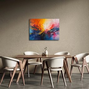 Obraz - Farebná abstrakcia (70x50 cm)