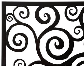 Kovová nástenná dekorácia 100x100 cm Three Plus - Mauro Ferretti