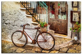 Obraz na plátne - Stará ulica v Taliansku 1153A (100x70 cm)