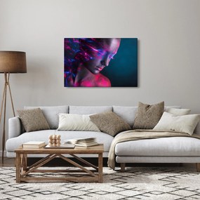 Trblietavý obraz ženy (90x60 cm)