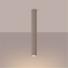 Taupe kovové bodové svietidlo Gleam – Sollux