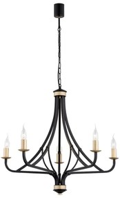 Argon 2171 - Luster na reťazi LORENZO 5xE14/7W/230V