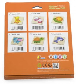 Prvé detské puzzle Viga 59934 rybka
