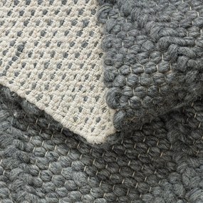 Dywany Łuszczów, Kusový koberec Tahar 99001K antra, 120x180, šedá, obývacia izba